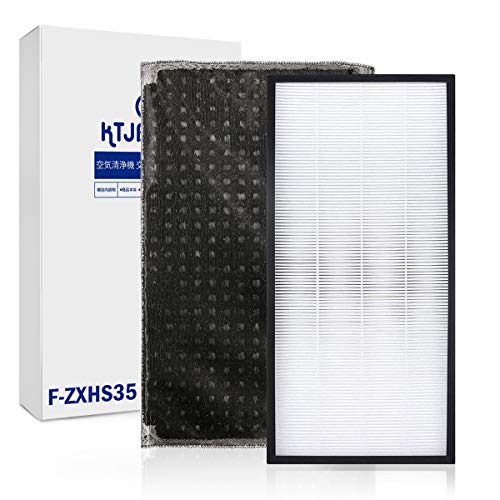 KTJBESTF 空気清浄機交換用フィルター パナソニック集じんフィルターF-ZXHP35(旧品番F-ZJDP35・F-ZXFP35) パナソニック脱臭フィルターF-ZXHD35(旧品番F-ZJDD35・F-ZXFD35)集じん・脱臭フィルターセット番F-ZXHS35(旧品番F-ZJDS35・F-ZXFS35)